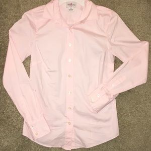 J Crew pink button down